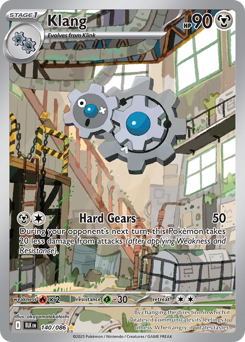 Klang - Black Bolt - #140 - Pokemon TCG card