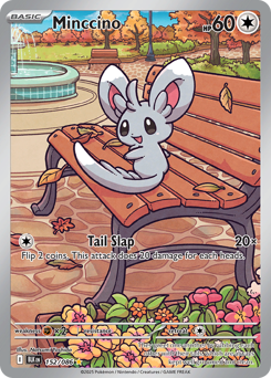 Minccino #152 Minccino - Black Bolt - #152 - Pokemon TCG card