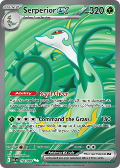 Serperior ex #156 Serperior ex - Black Bolt - #156 - Pokemon TCG card