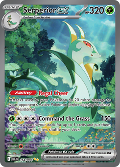 Serperior ex #164 Serperior ex - Black Bolt - #164 - Pokemon TCG card