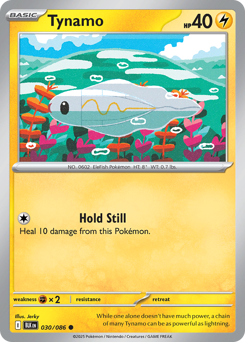 Tynamo #30 Tynamo - Black Bolt - #30 - Pokemon TCG card
