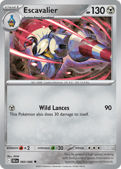 Escavalier #60 Escavalier - Black Bolt - #60 - Pokemon TCG card