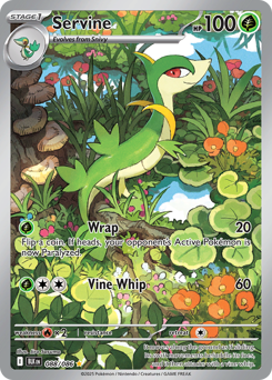 Servine #88 Servine - Black Bolt - #88 - Pokemon TCG card