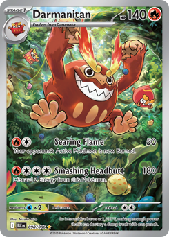 Darmanitan - Black Bolt - #98 - Pokemon TCG card